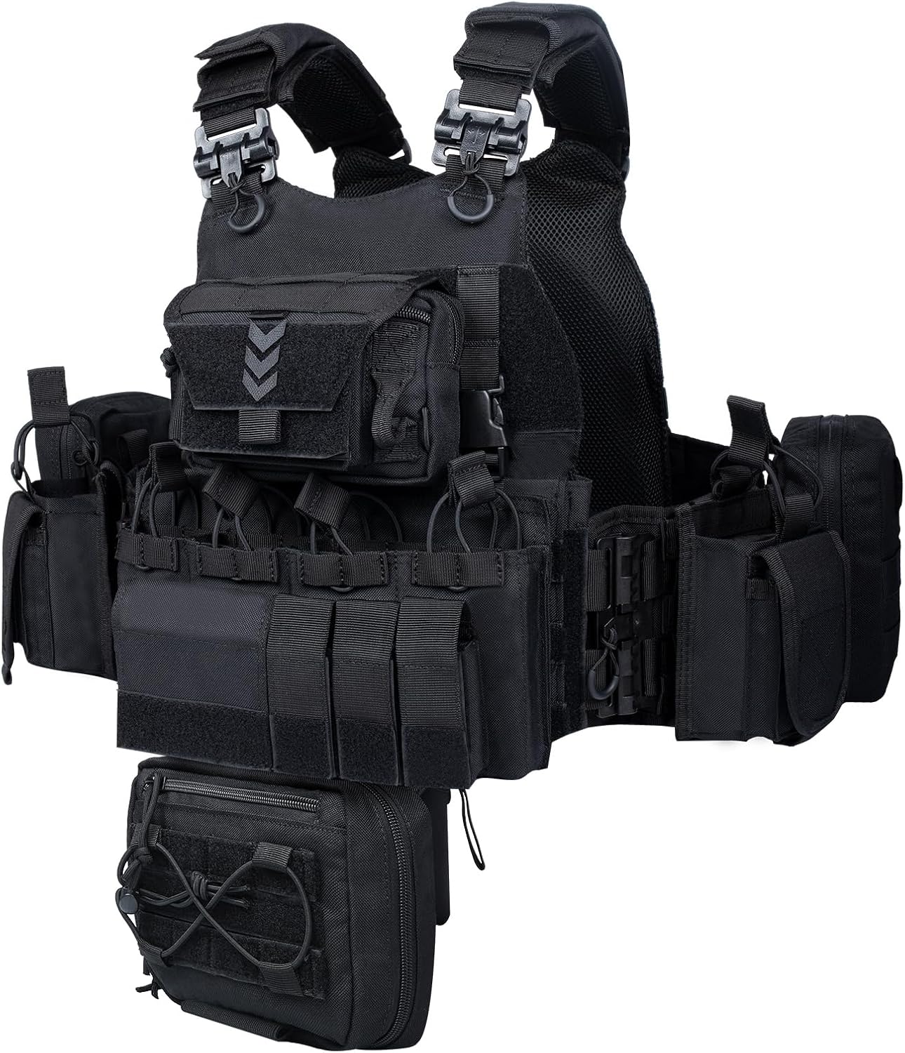 vAv YAKEDA Quick Release Tactical Outdoor Vest for Ment Adjustable Breathable Weighted Vest