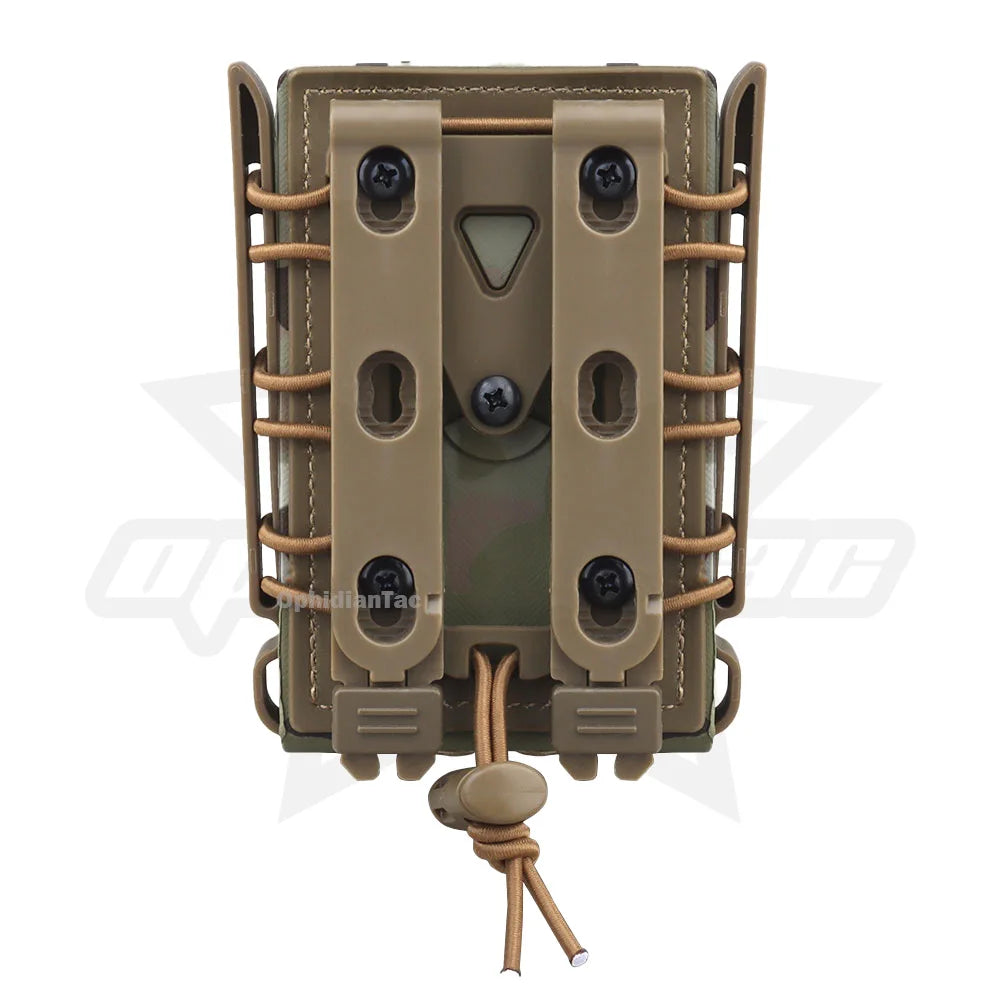 OPHIDIAN Fast Mag TPR Flexible Molle Magazine Pouch Carrier for Ar15 M4 5.56/7.62 Magazine Pouch Rifle Pistol Magazine Holder