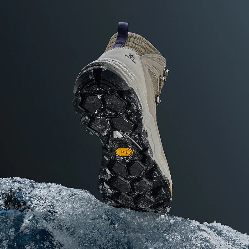 KAILAS N53-2 FLT Men's Ice Grip Anti-Slip Hiking Shoes Outdoor Waterproof Sport Sneakers KS2442150