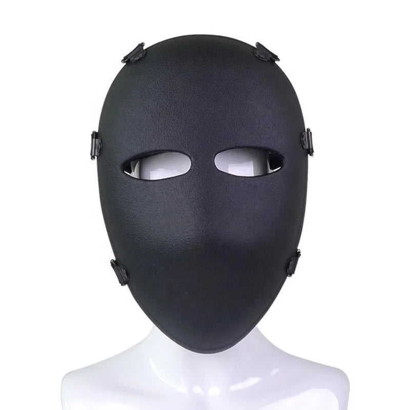 NIJ IIIA Tactical Bulletproof Mask Bulletproof Visor Full Face