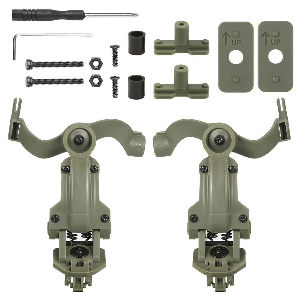OPS CORE ARC/Wendy  Rail Mount Adapter Tactical Headset Accessories Hunting Airsoft Shooting Headphone Bracket