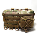 Tactical Molle Horizontal Admin Pouch with Front Drawstring Pocket EMT Pouch EDC Utility Orgaznier Bag