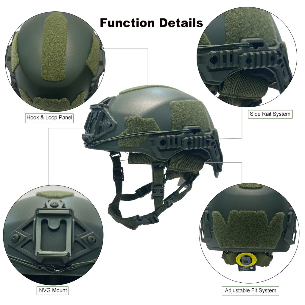 Wendy Helmet 3.0 Airsoft Tactical ABS Safety Helmet Adjustable 57-63cm for CS Paintball Outdoor Hunting Sports Gear
