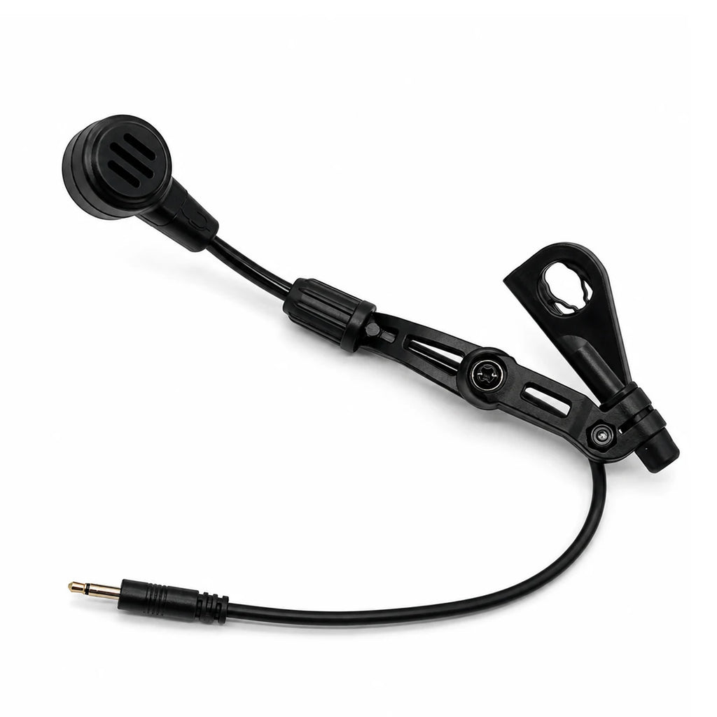 EARMOR S10D，EARMOR Tactical Cantilever Microphone, Detachable Electronic Mic for Hunting Airsoft Shooting Training