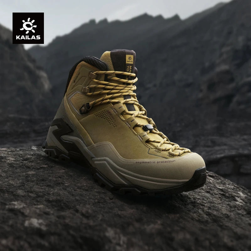 KAILAS MT5-3 GTX MID Hiking Shoes Men Sport Waterproof Anti Slip EVA Cushioning Breathable Lightweight Climbing Shoes KS2512115