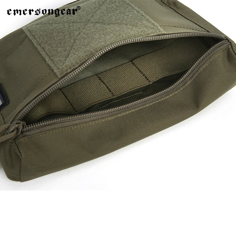 Emersongear EM9283 MOLLE Drop Pouch Camo Waist Bag Tactical Plate Carrier Pouch For LPC FPC MVS Hunting Combat EDC Utility Stora