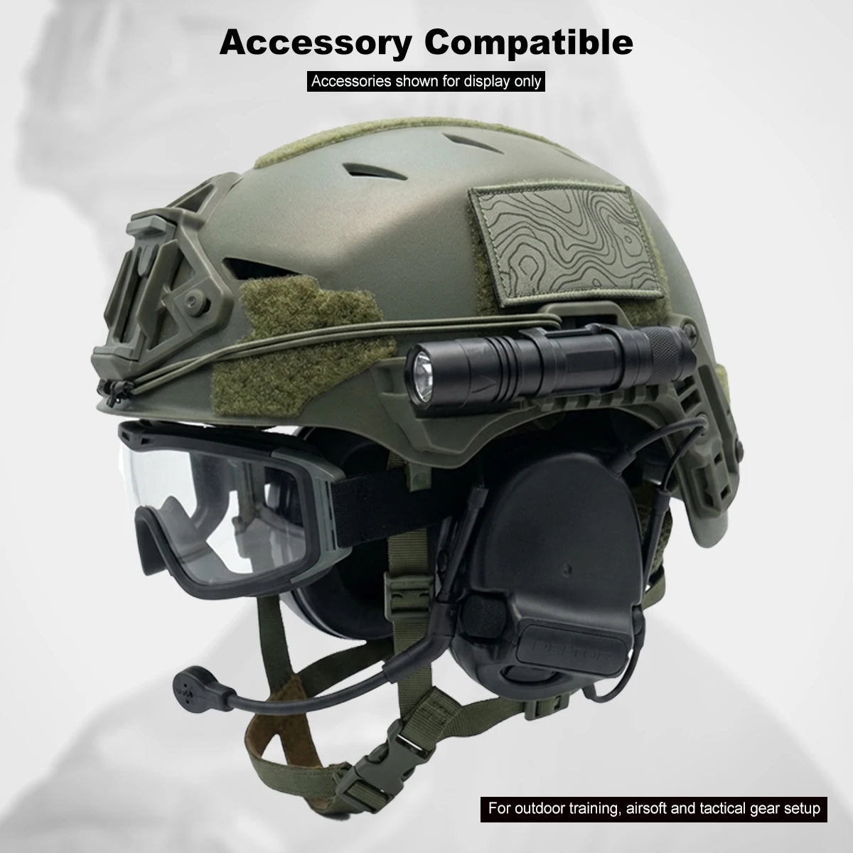 Wendy Helmet 3.0 Airsoft Tactical ABS Safety Helmet Adjustable 57-63cm for CS Paintball Outdoor Hunting Sports Gear