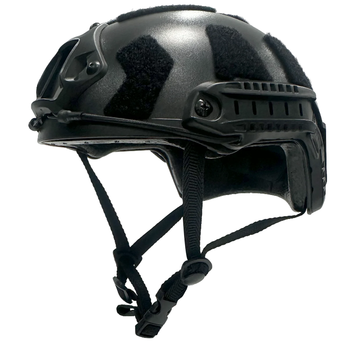 Tactical Helmet FAST Style ABS Shell with SF Hook and Loop Panels PJ MH Options for Airsoft Paintball