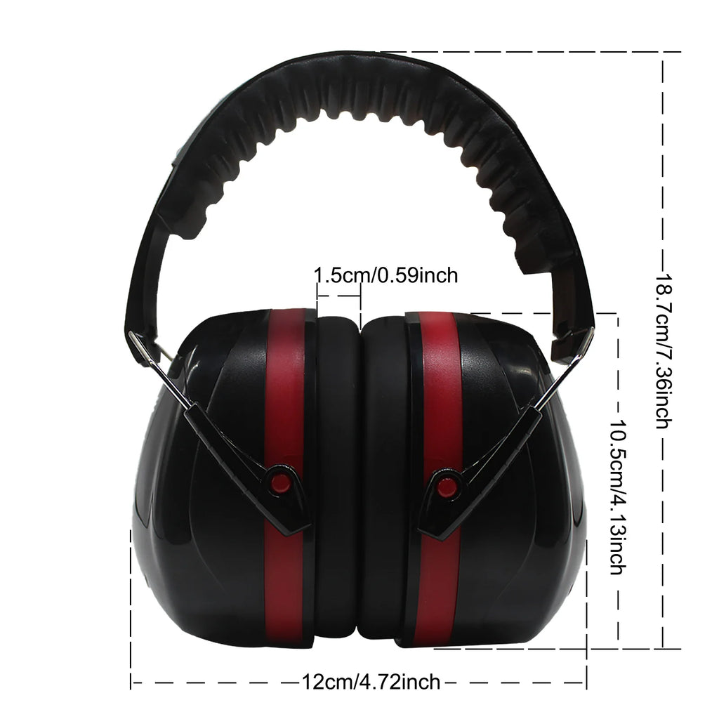 SAFETREE CE EN352 Industry Foldable Earmuff PPE Safety Hearing Protection Ear Muffs