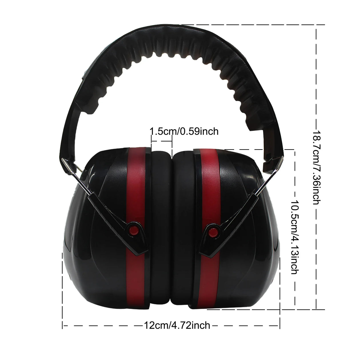 SAFETREE CE EN352 Industry Foldable Earmuff PPE Safety Hearing Protection Ear Muffs