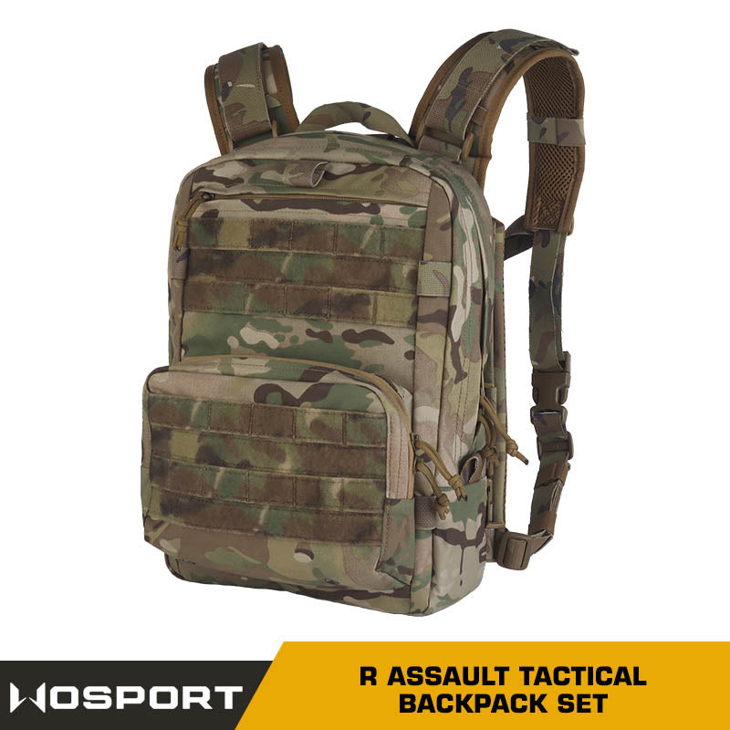 BaseLayer Tactical Tactical R Assault Backpack Set - Premium Cordura Fabric