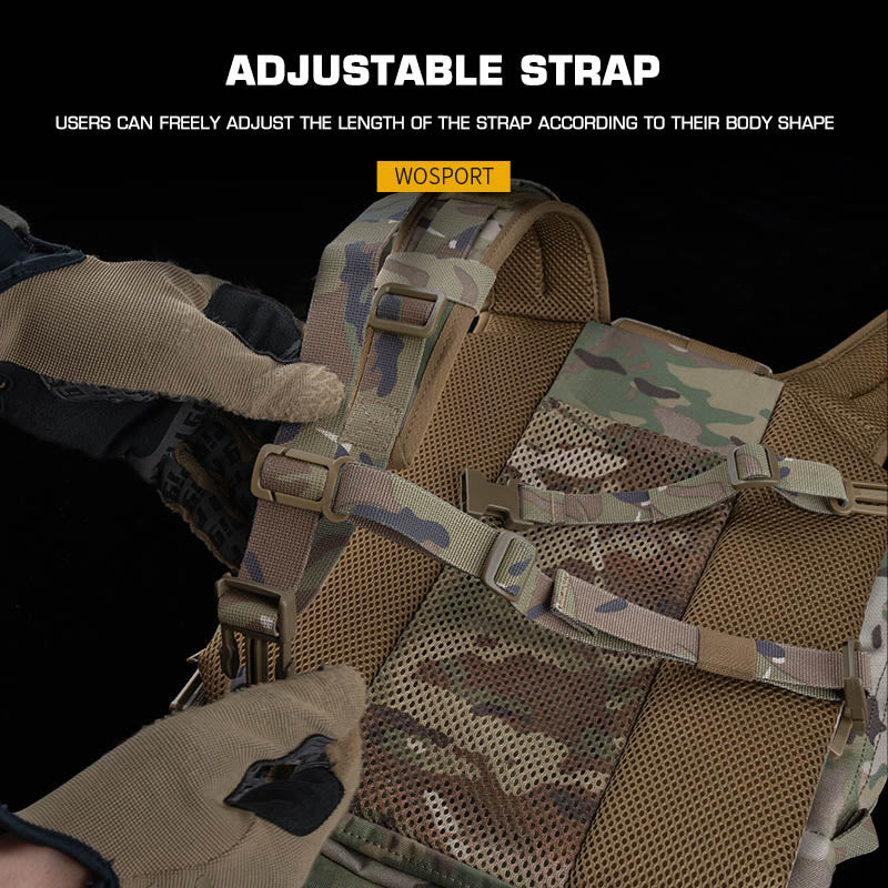 BaseLayer Tactical Tactical R Assault Backpack Set - Premium Cordura Fabric