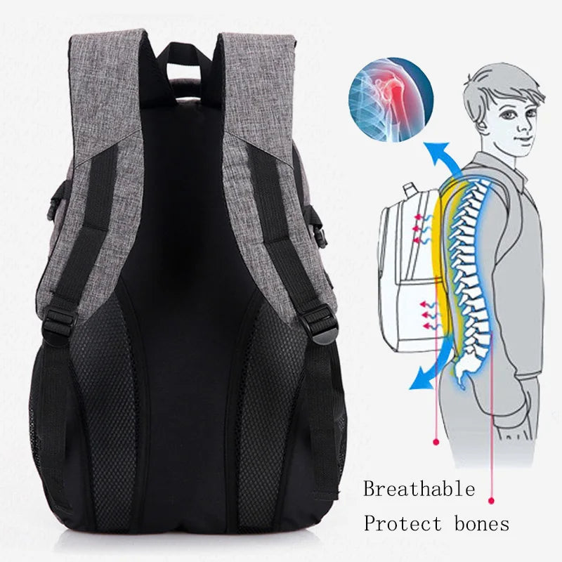 Unisex New Fashion Oxford Laptop Backpack Large Capacity Student College School Bags man Teenages Computer Designer Bag For Men