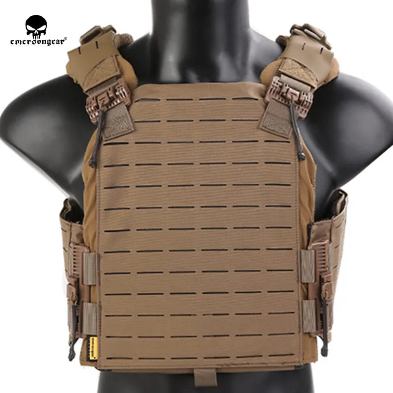 Tactical Laser Cut Plate Carrier ROC quick release MC Airsoft Shooting Vest Hunting Outdoor Combat Assault Protective Vest