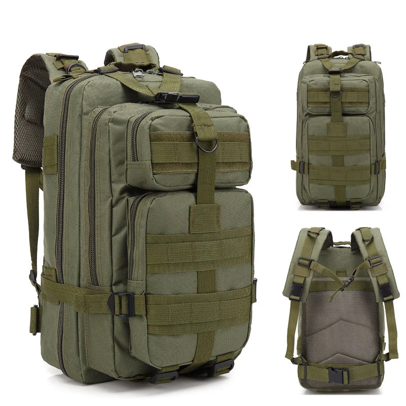 Tactical Backpack 20L-25L Nylon Hiking Camping Traveling Fishing For Men Hunting Bag Outdoor Sport Backpack