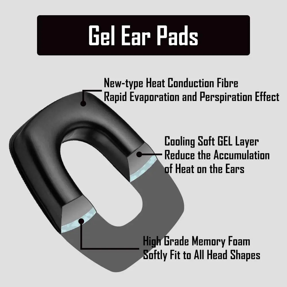 ZOHAN Gel Ear Pads For Howard Leight By Honeywell Impact Earmuff Electronic Shooting Earmuff