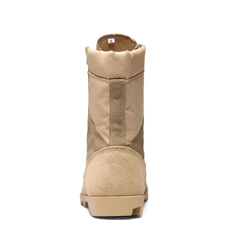2026 Autumn and Winter Wolf Men's Hight-Top Desert Fans Delta Boots