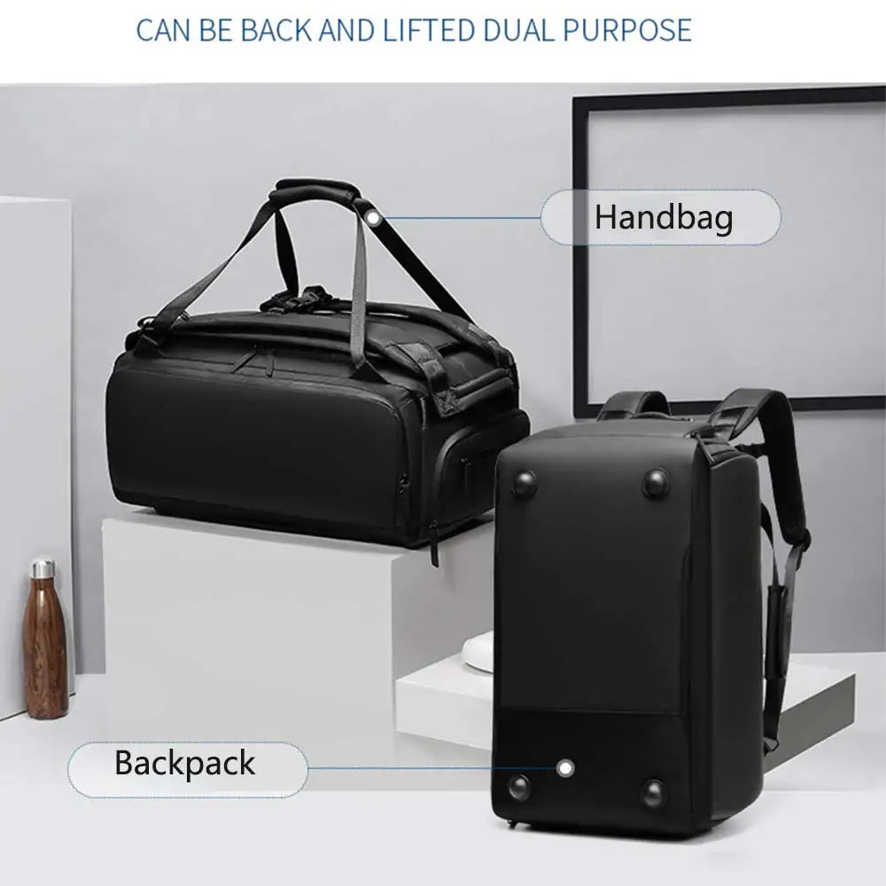 Sport Gym Bag ForMen Travel Luggage  Backpack Bags Multi-funcation Fitness Dry Wet Shoulder Bag Outdoor Handbags Tourist Duffle