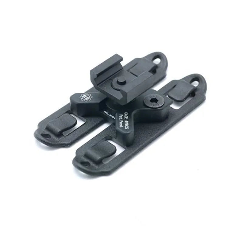 FMA Tactical Airsoft Pistol Handgun Carrier Adapter Mount and Molle Hook For 7/8' Weaver & Picatinny Rail Hunting Accessories
