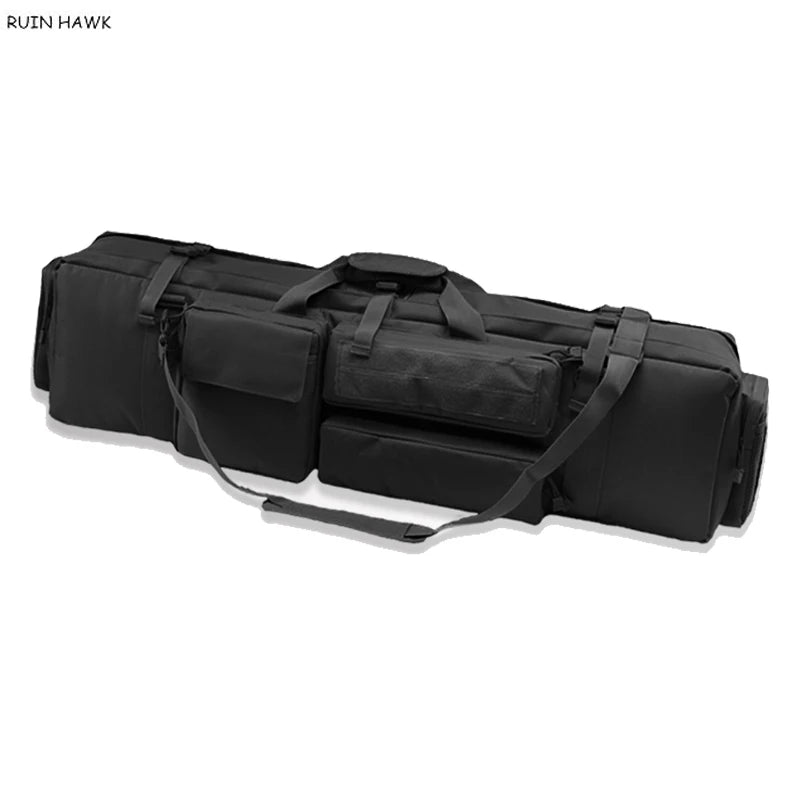M249 Tactical Hunting Gun Bag Heavy Duty Gun Carry Bag 1000D Oxford Paintball Airsoft Air Gun Case With Shoulder Strap