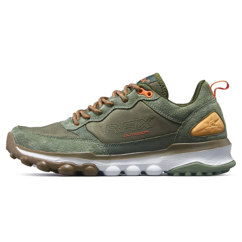 RAX Men Hiking Shoes  Waterproof Outdoor Sneakers Men Leather Trekking Boots Climbing Hunting Shoes Women Walking Tactical shoes