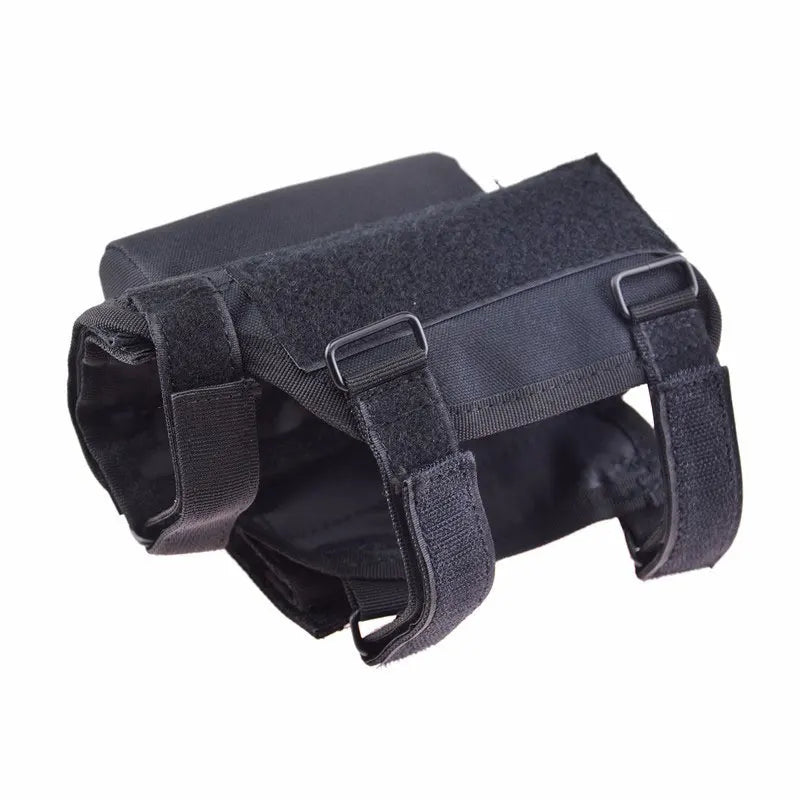 Rifle Stock Butt Bag Tactical Pouches Multifunctional Magazine Pouch for Ammo Storage Reload Suppressor Shotgun Shell Holder