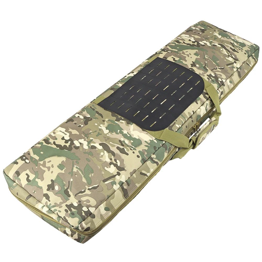 100CM Rifle Bags Outdoor Tactical Carbine Gun Case Backpack Tactical MOLLE Long Gun for Hunting Shooting Range Sports Storage