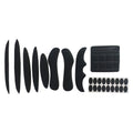 Helmet Pads 27PCS/Set Tactical Helmet Replacement Accessories Soft Insert Motorcycle Padding Kits Bicycle Bike Parts