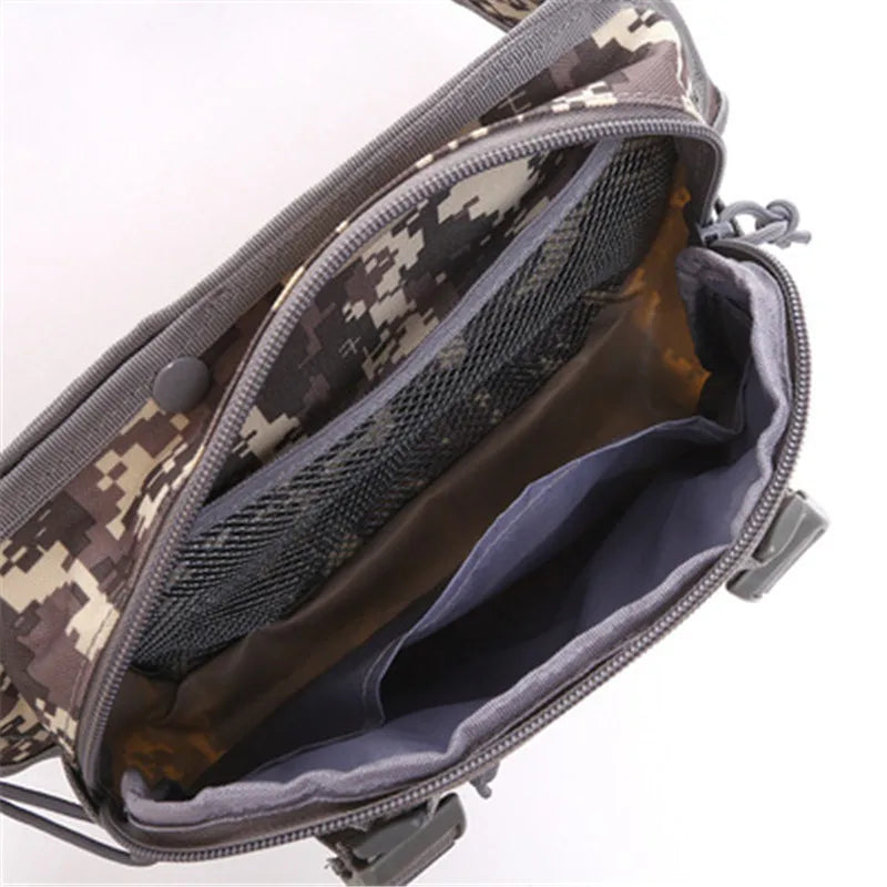 Gun Holster Bag Waist  Tactical Camping Shoulder Sling Gun Concealed Pistol Pouch Fishing Riding Bike Hunting Bag