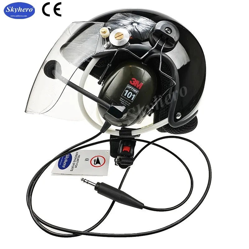 Custom Intercom and Helmet Set, 2 Headset, Intercom, Helmet Inner