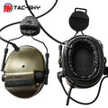 COMTA TAC-SKY Comta Iii Helmet Fast Track Bracket Version Silicone Earmuffs Noise Reduction Pickup Tactical Headset