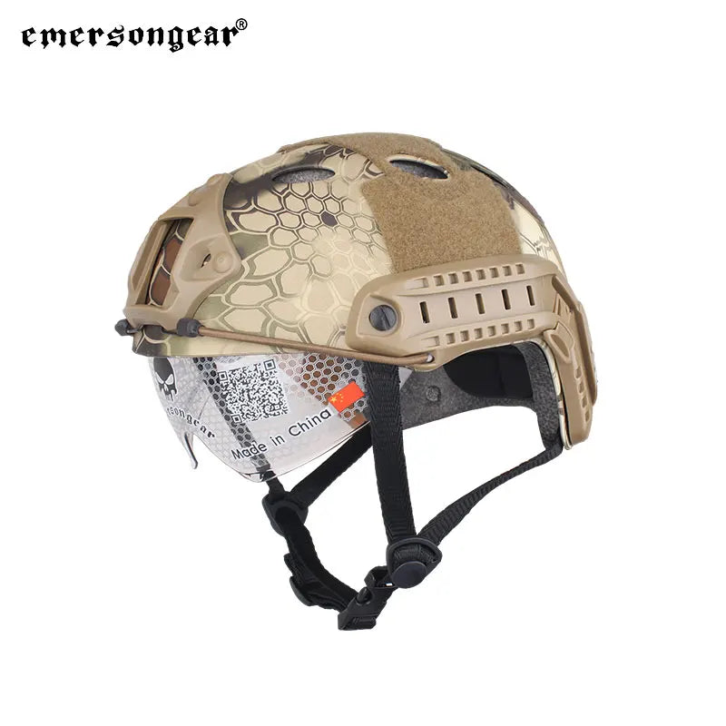 Emersongear Tactical FAST Helmet Protective Goggle PJ Type Airsoft Outdoor Combat Shooting Hunting Combat Gear