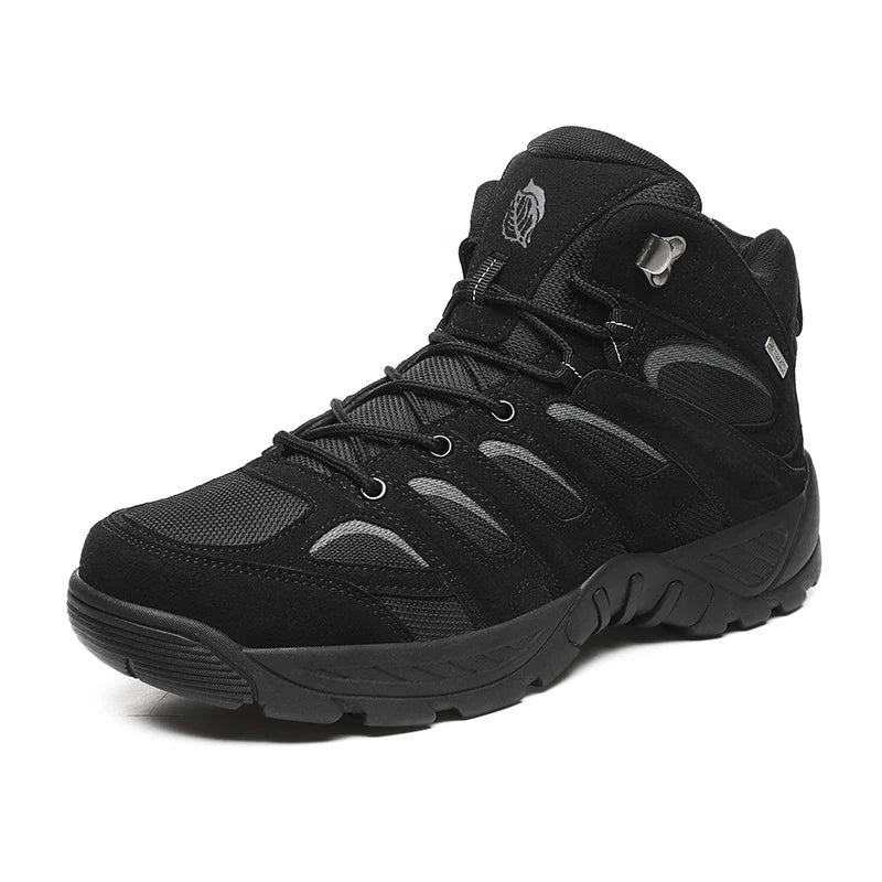 New Men's Boots Fashion Outdoor Boots Breathable Hiking Boots Autumn Shoes Sneakers lightweight Non-slip Men Desert Ankle Boots