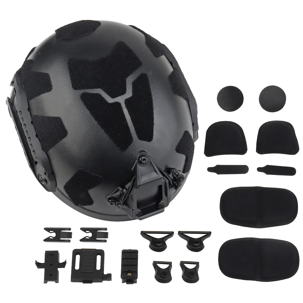 FAST Tactical Protective Helmet SF SUPER HIGH CUT Helmet Outdoor Hunting Shooting CS Airsoft Helmet Cycling Safety Equipment