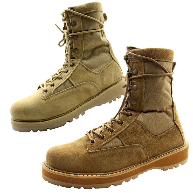 American Fans With Gravel - Soled Desert Can Be Paired With Puncture - Resistant Insole OutdoorHiking Boots Men