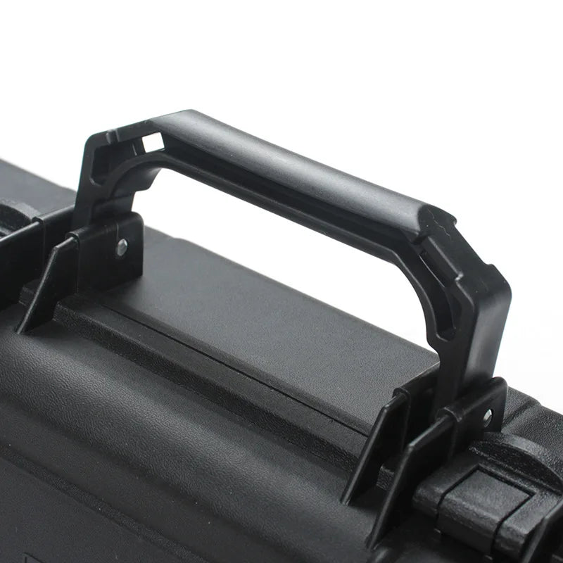 Waterproof Hard Protective Case with Customizable Foam, Portable Watertight Rugged Box Ideal for Pistol Electronics Equipment