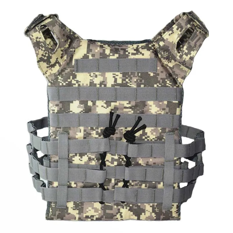 Hunting Tactical Body Armor Molle Plate Carrier Vest Outdoor CS Game Paintball Airsoft Vest Equipment
