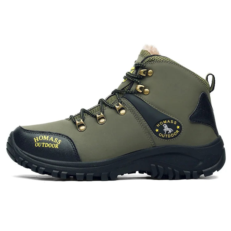 Men Waterproof Hiking Shoes Breathable  Boots New Outdoor Climbing Shoes Non-slip Trekking Sneakers For Men3