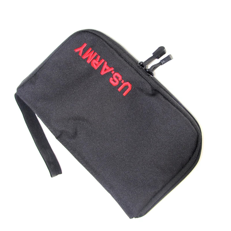 Tactical Pistol Bag Case for GL 17 19 Betta M9 Universal Gun Bag Holster with Magazine Holder Shockproof Padded Protector