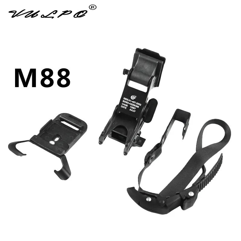 VULPO MICH M88 FAST Helmet Mount Kit For Rhino NVG PVS-14 PVS-7 Night Vision Monocular Night Vision Helmet Accessories