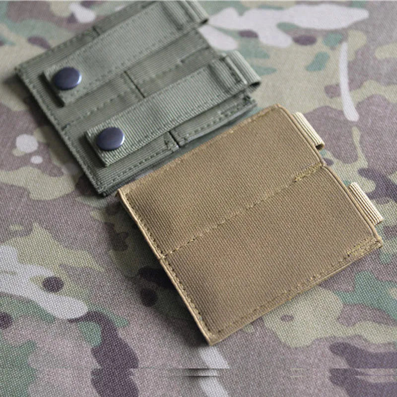 Double Mag Pouch for Tactical Vest, Molle System, Elastic Pistol, New, 9mm