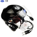 Standard Aircraft Pilot Helmet, Aviation Helmet, Fixed Wing Headset, Standard GA Dual Plug, EN966