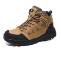 Brown Hiking Boots Men Light Comfortable Men Trekking Shoe Travel Shoes Plus Size 47 High top Hiking Shoes Women Camping Sneaker
