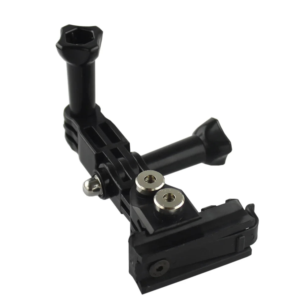 Tactical Helmet Camera Mount ARC Side Guide Rail Mount Fixed Mount For Gopro HD Hero 1- 5 Action Camera Multi-angle Adjustable