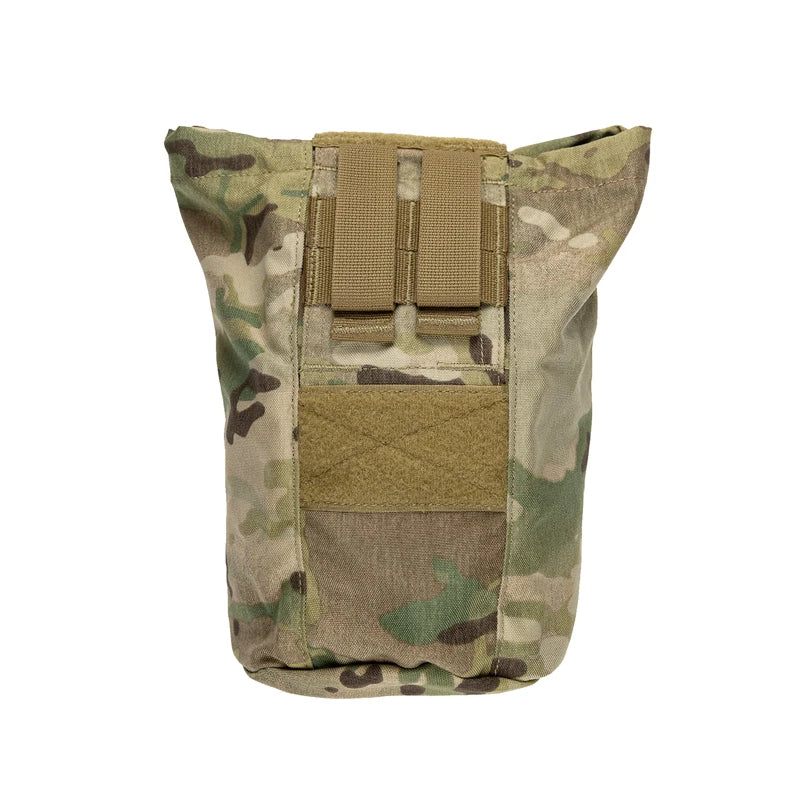 Tactical Pouch Airsoft Molle Drop Dump Pouch Outdoor Hunting Storage Recycling Foldable Magazine Bag Multicam