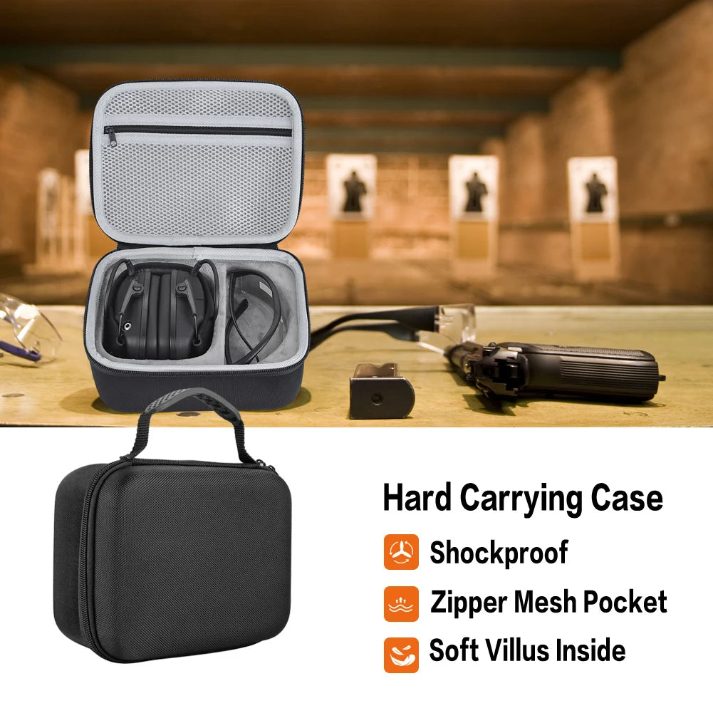 ZOHAN Earmuffs Active Headphones for Shooting Electronic Hearing Protection Ear Protect Noise Reduction Active Hunting Headphone