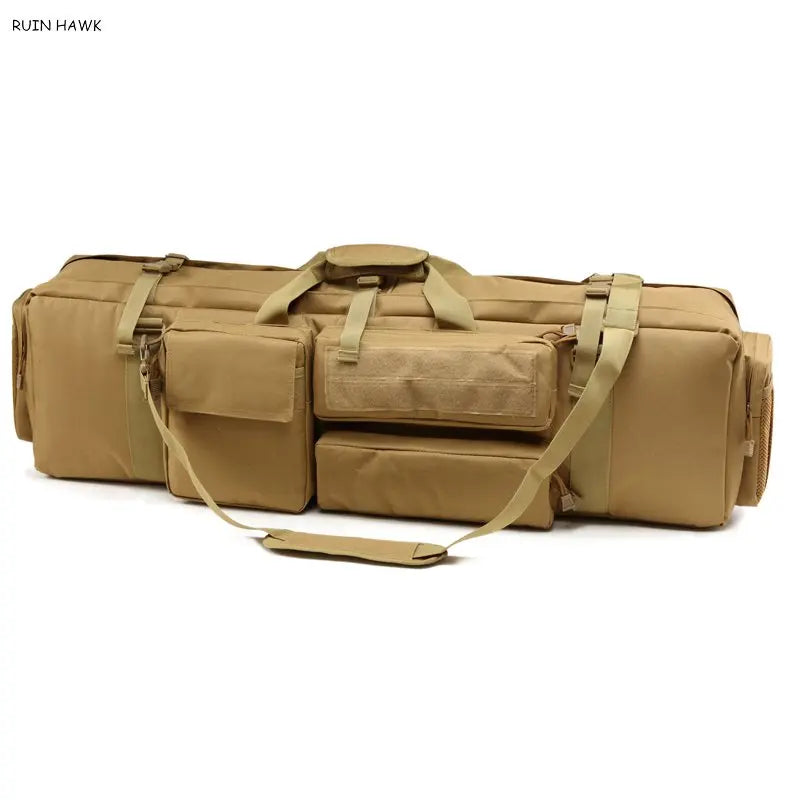 M249 Tactical Hunting Gun Bag Heavy Duty Gun Carry Bag 1000D Oxford Paintball Airsoft Air Gun Case With Shoulder Strap