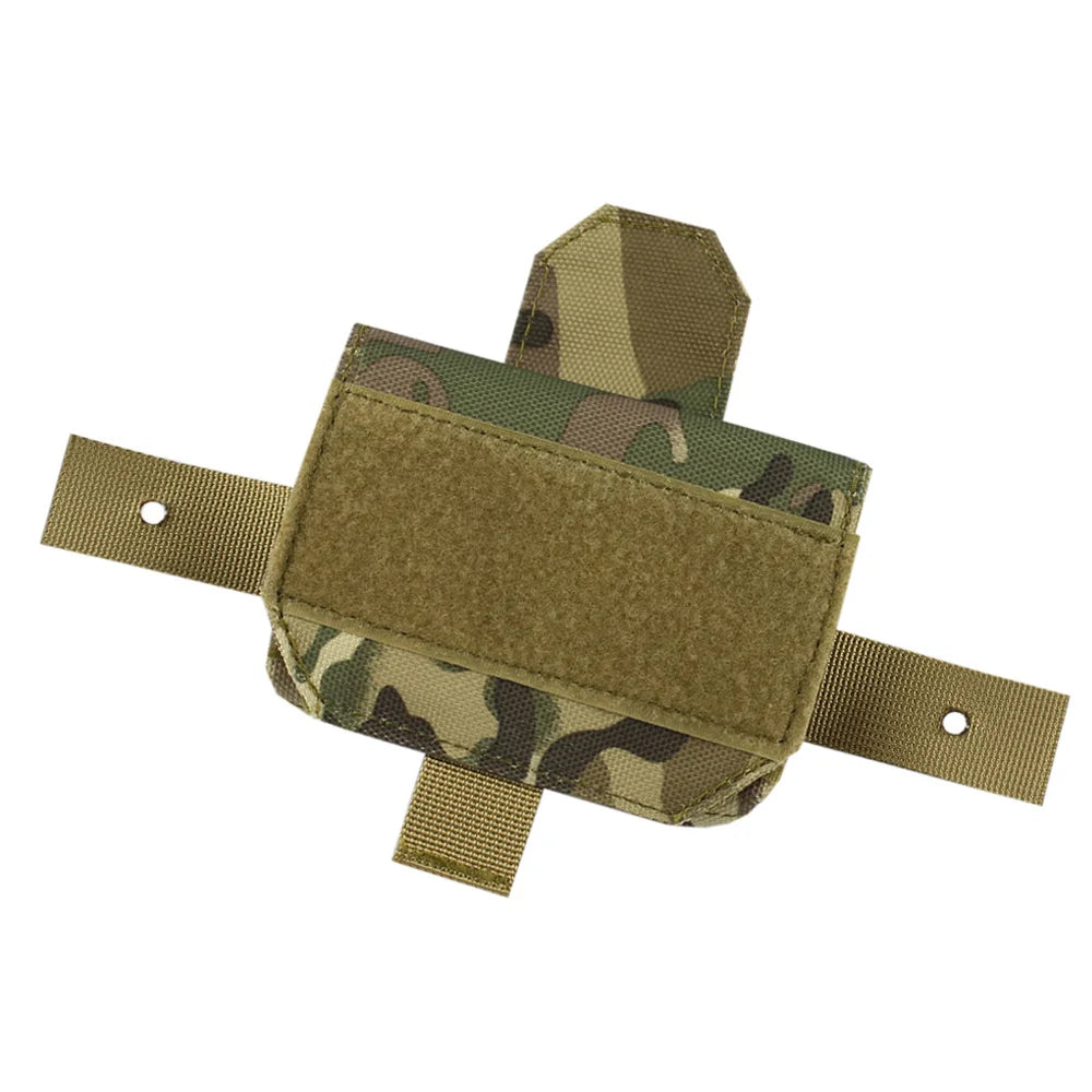 VULPO Hunting Airsoft Tactical Helmet Battery Pouch Fast Helmet Counterweight Pack Helmet Accessories MC BK KH