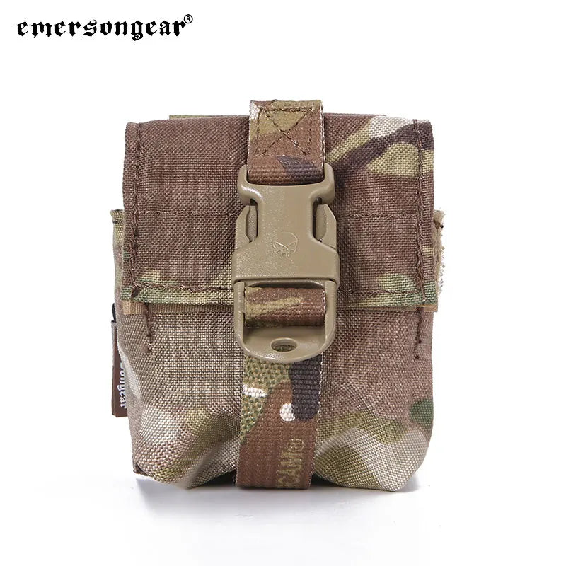 Emersongear Tactical LBT Style Single Frag Modular Grenade Pouch Mag Buckle Molle Bags Sports Hiking Outdoor Airsoft EM6369
