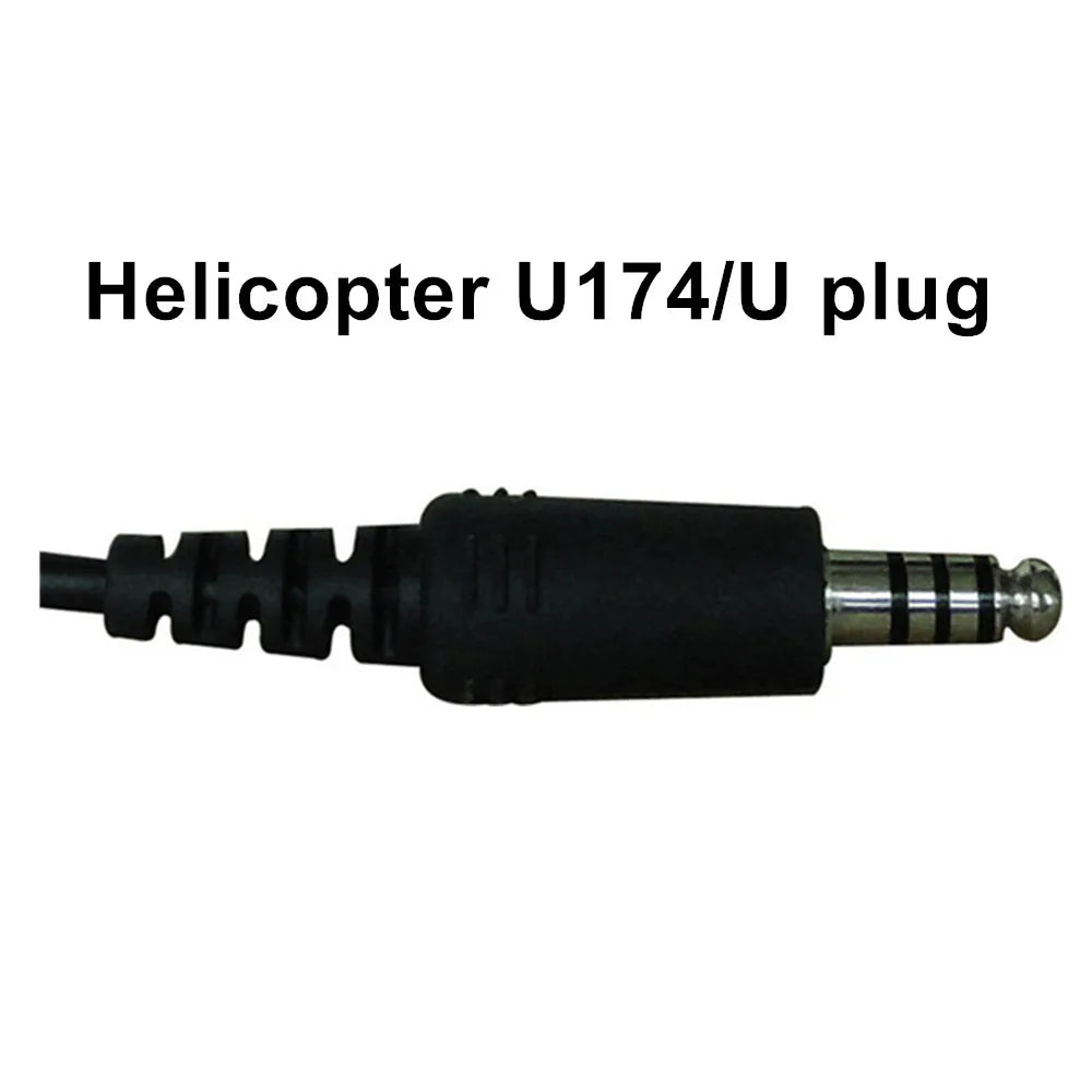 UFQ ANR L2 Hi-Lite in Ear Aviation Headset-Compare to bose Proflight only 175g Super Light great ANR performance
